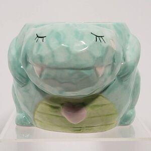 Tea-Rex Tea Mug Cup 16 oz. Blue Green Whimsical Cupboard‎
